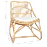 Chaise en rotin Lin – Image 5