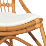 Chaise en rotin Marron clair Lin – Image 4