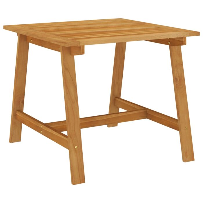 Table à manger de jardin 88x88x74 cm Bois d'acacia massif – Image 1