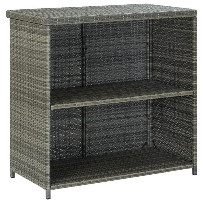 Ensemble de bar 3 pcs Résine tressée Gris – Image 5