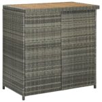 Ensemble de bar 3 pcs Résine tressée Gris – Image 4