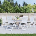 Coussins de chaise de jardin 6 pcs noir 50x50x3 cm tissu oxford
