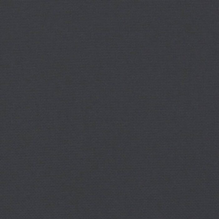 Coussins de chaise de jardin à dossier haut lot de 6 noir tissu – Image 6