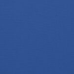 Coussins de chaise de jardin à dossier haut lot de 6 bleu royal – Image 6