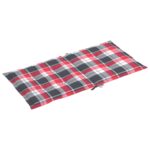 Coussins de chaise de jardin à dossier bas lot de 2 – Image 2