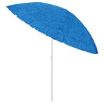 Parasol de plage Hawaii bleu 300 cm – Image 3