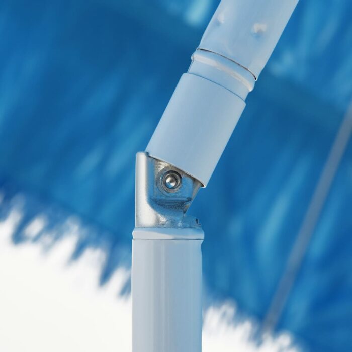 Parasol de plage Hawaii bleu 300 cm – Image 6