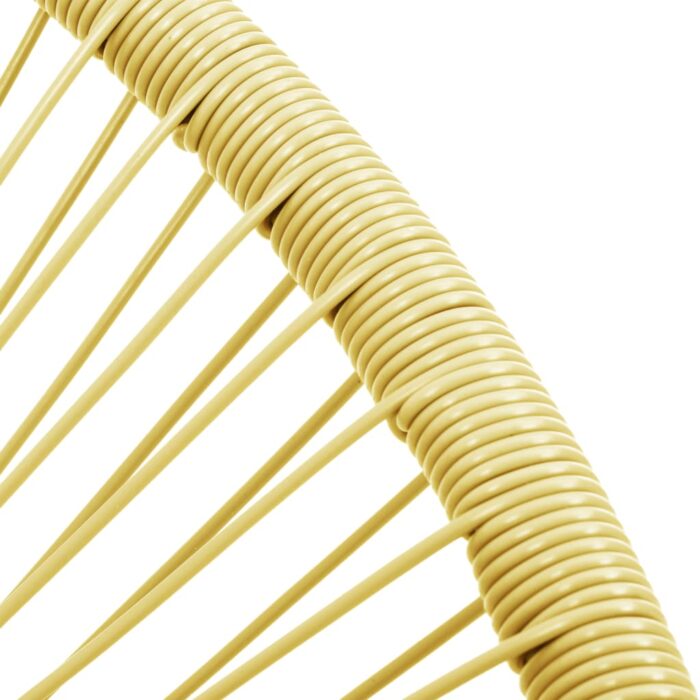 Chaise de jardin Acapulco Résine tressée Beige – Image 4