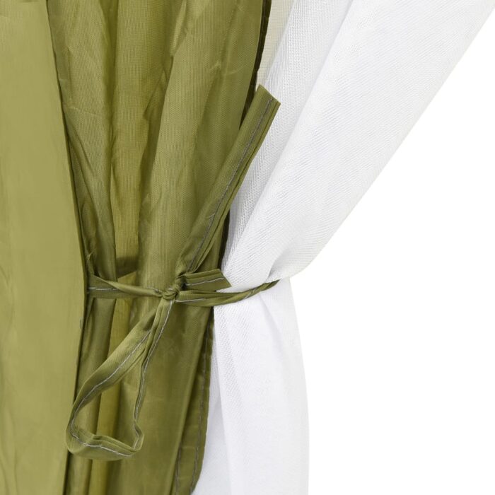 Tente de piscine Tissu 500x433x250 cm Vert – Image 5