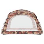 Tente de réception avec LED et 4 parois 3,6x3,6x2,3m Camouflage – Image 7