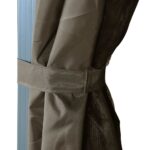 Tonnelle avec rideau 300x300 cm Taupe Aluminium – Image 4