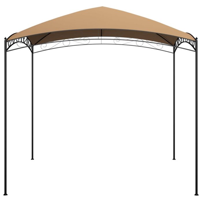 Belvédère 3x3x2,65 m Taupe 180 g/m² – Image 2