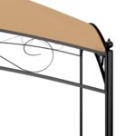 Belvédère 3x3x2,65 m Taupe 180 g/m² – Image 3