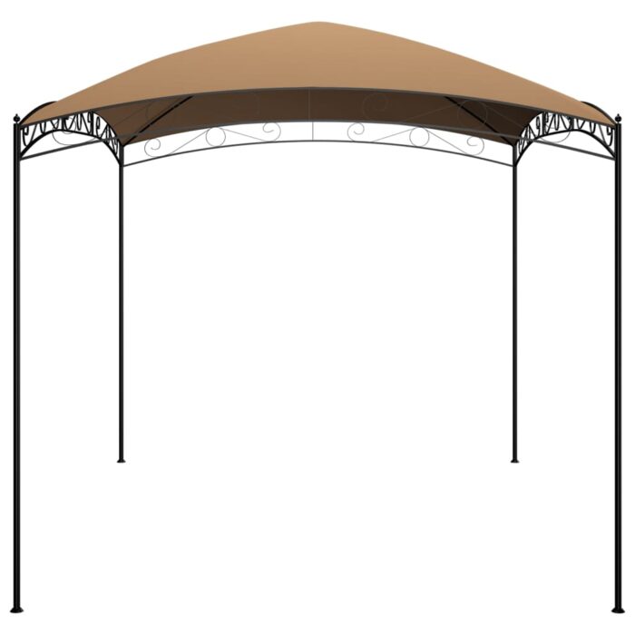Belvédère 3x4x2,65 m Taupe 180 g/m² – Image 2