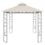 Belvédère 4x3x2,7 m Crème 160 g/m² – Image 3