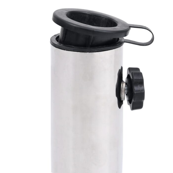 Socle de parasol Noir 40x28x4 cm Granite – Image 4