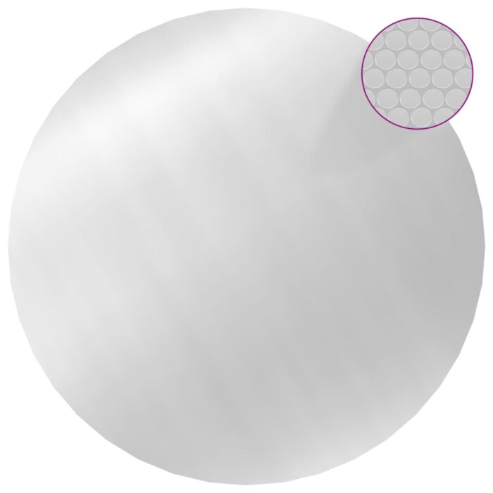 Couverture de piscine Argenté 300 cm PE – Image 3