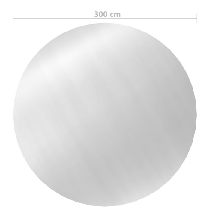 Couverture de piscine Argenté 300 cm PE – Image 4