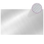 Couverture de piscine rectangulaire 1000x600 cm PE Argenté – Image 3