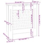 Cache-radiateur MDF 78 cm – Image 6