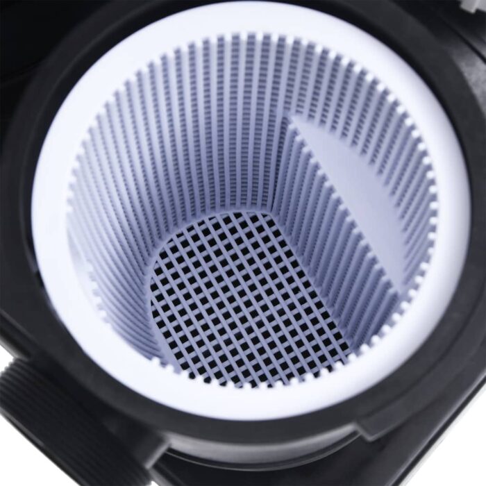 Filtre à sable avec vanne 7 voies et pompe 1000 W Bleu et noir – Image 5