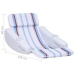 Chaise flottante pour piscine 140x83x60 cm – Image 6