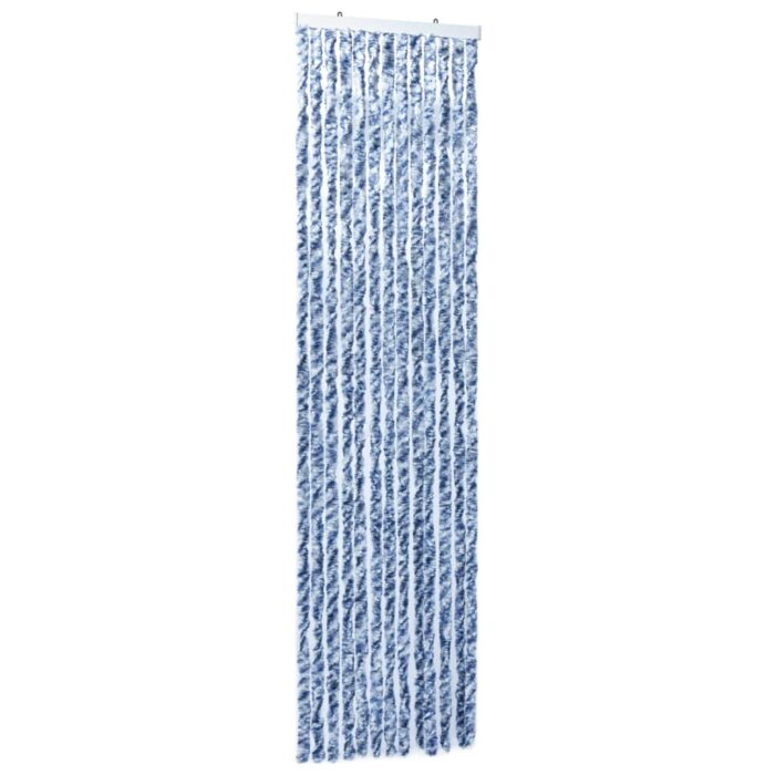 Moustiquaire Bleu et blanc 90x200 cm Chenille – Image 2
