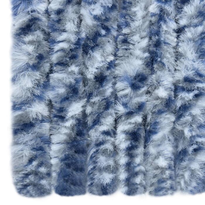 Moustiquaire Bleu et blanc 90x200 cm Chenille – Image 5