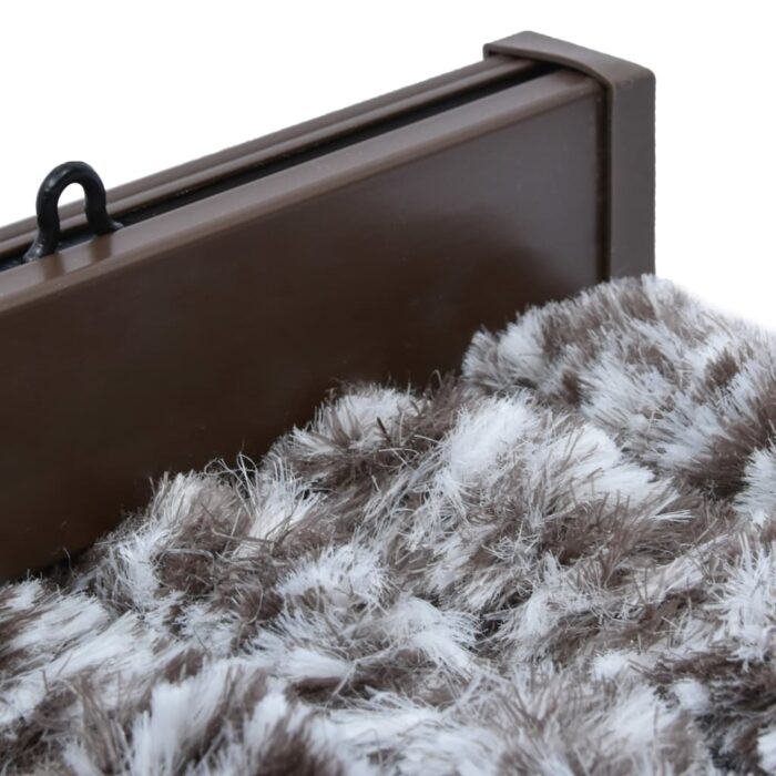 Moustiquaire Marron et beige 56x200 cm Chenille – Image 3
