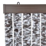 Moustiquaire Marron et beige 56x200 cm Chenille – Image 4