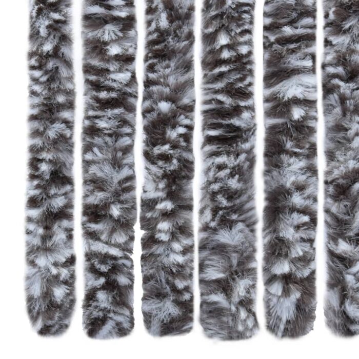 Moustiquaire Marron et beige 56x200 cm Chenille – Image 5