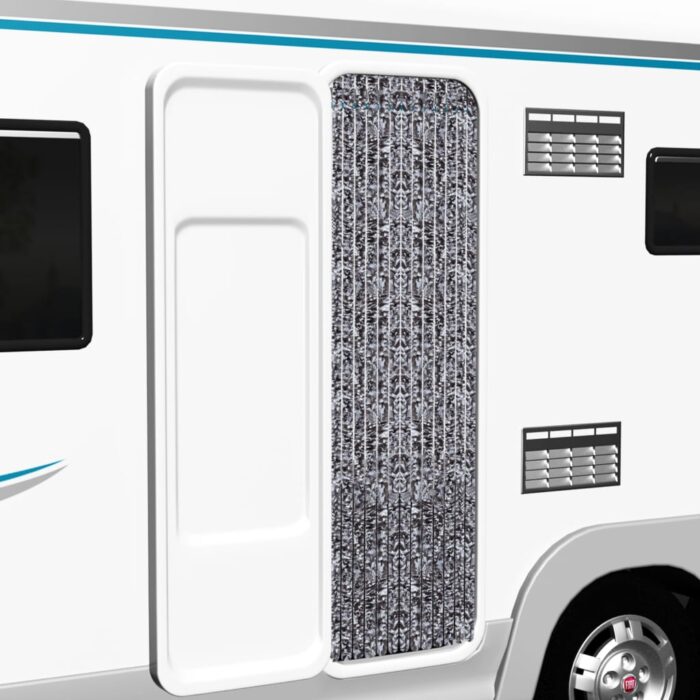 Moustiquaire Marron et beige 56x200 cm Chenille – Image 1