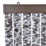 Moustiquaire Marron et beige 90x200 cm Chenille – Image 4