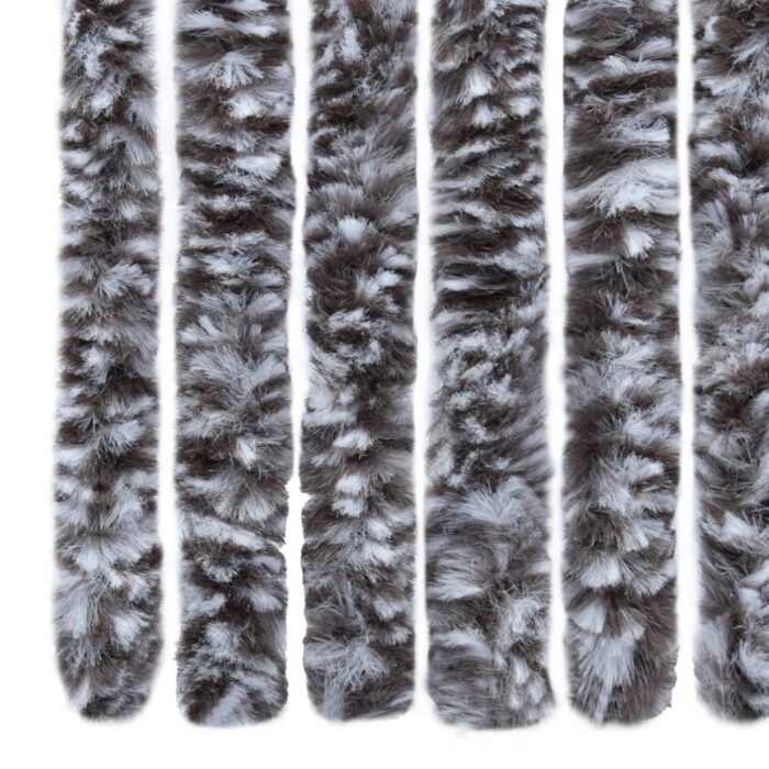 Moustiquaire marron et beige 118x220 cm chenille – Image 5