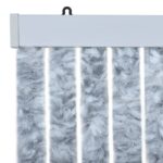 Moustiquaire Blanc et gris 56x200 cm Chenille – Image 4