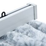 Moustiquaire Blanc et gris 90x200 cm Chenille – Image 3
