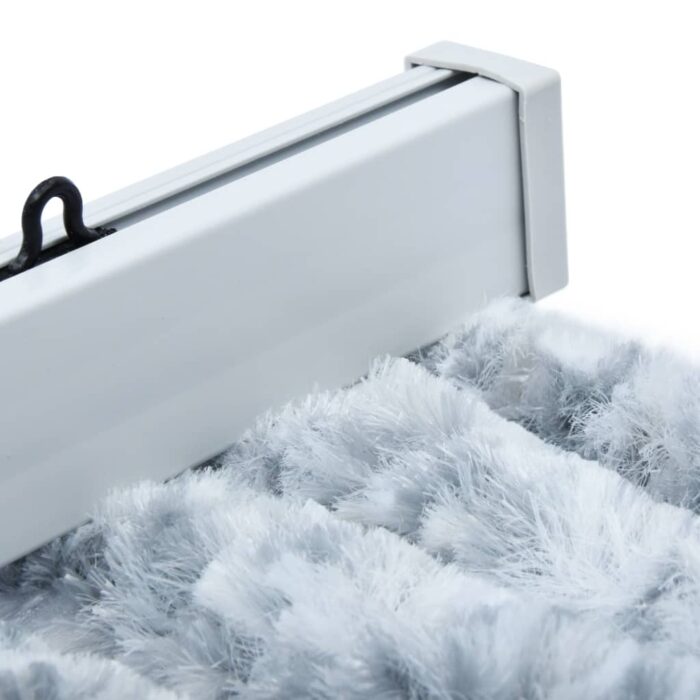VXL8720286156407_g_en_hd_3.jpg Moustiquaire Blanc et gris 90x200 cm Chenille – Image 3
