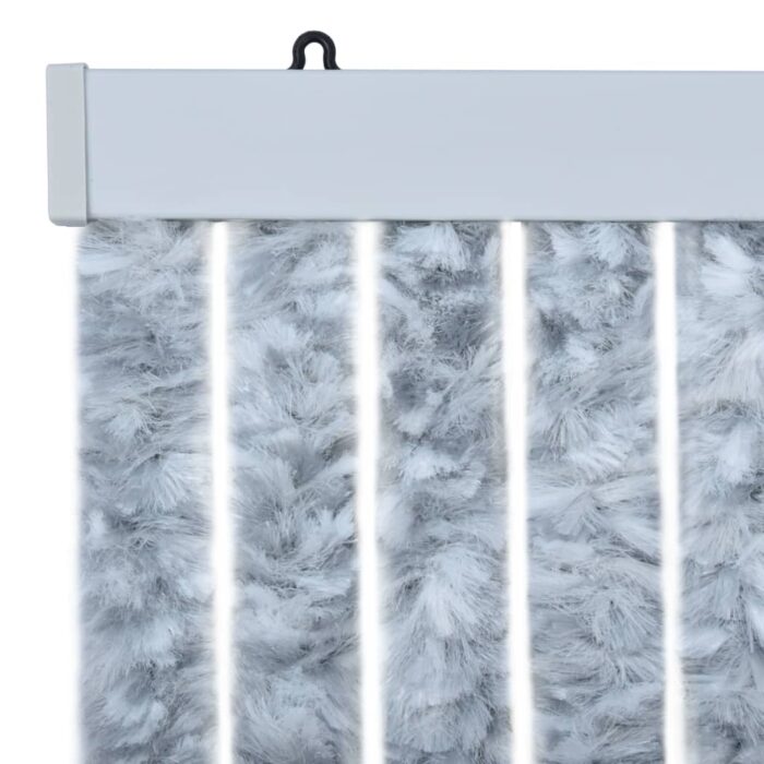 VXL8720286156407_g_en_hd_4.jpg Moustiquaire Blanc et gris 90x200 cm Chenille – Image 4