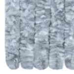 Moustiquaire Blanc et gris 90x200 cm Chenille – Image 5