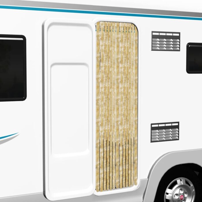 Moustiquaire Beige 56x200 cm Chenille – Image 1