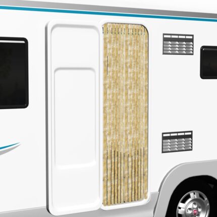 Moustiquaire beige 118x220 cm chenille