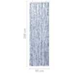 Moustiquaire Argenté 90x200 cm Chenille – Image 6