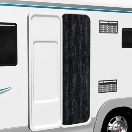 Moustiquaire Anthracite 56x200 cm Chenille