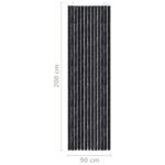 Moustiquaire Anthracite 90x200 cm Chenille – Image 6