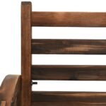 Banc de jardin 112 cm bois de sapin massif – Image 5