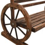 Banc de jardin 112 cm bois de sapin massif – Image 6
