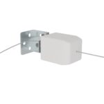 Auvent vertical Blanc 60x1000 cm Tissu oxford – Image 3