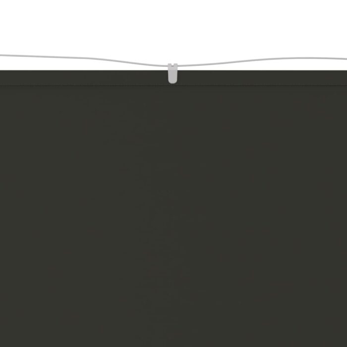 Auvent vertical Anthracite 100x1200 cm Tissu oxford – Image 2