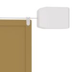 Auvent vertical Beige 140x1200 cm Tissu oxford – Image 2