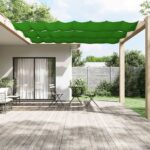 Auvent vertical Vert clair 100x1200 cm Tissu oxford